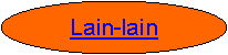Oval: Lain-lain